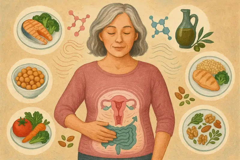 Menopausa e “pancia alta” asse ormoni–microbiota