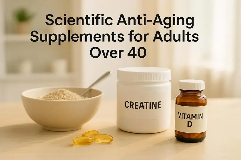 Gli Unici 4 Integratori con Evidenze per Over 40